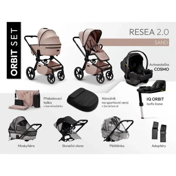 Moon RESEA 2.0 ORBIT + dárek  ZOE onyx