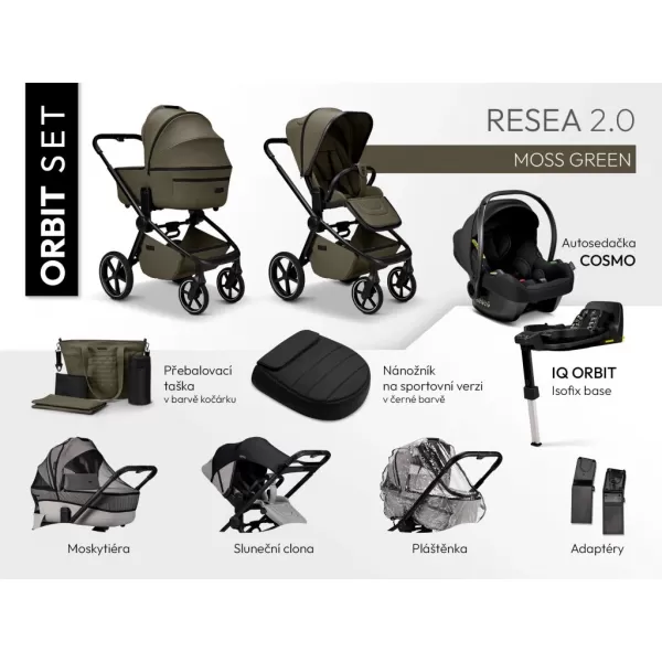 Moon RESEA 2.0 ORBIT + dárek  ZOE onyx