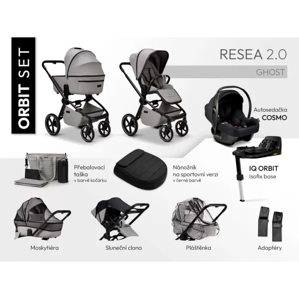 Moon RESEA 2.0 ORBIT + dárek  ZOE onyx