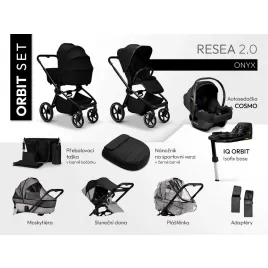 Moon RESEA 2.0 ORBIT + dárek  ZOE onyx