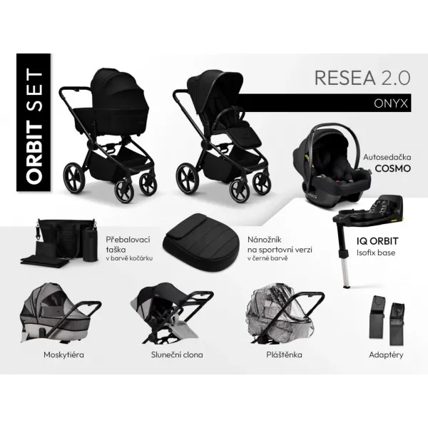 Moon RESEA 2.0 ORBIT + dárek  ZOE onyx