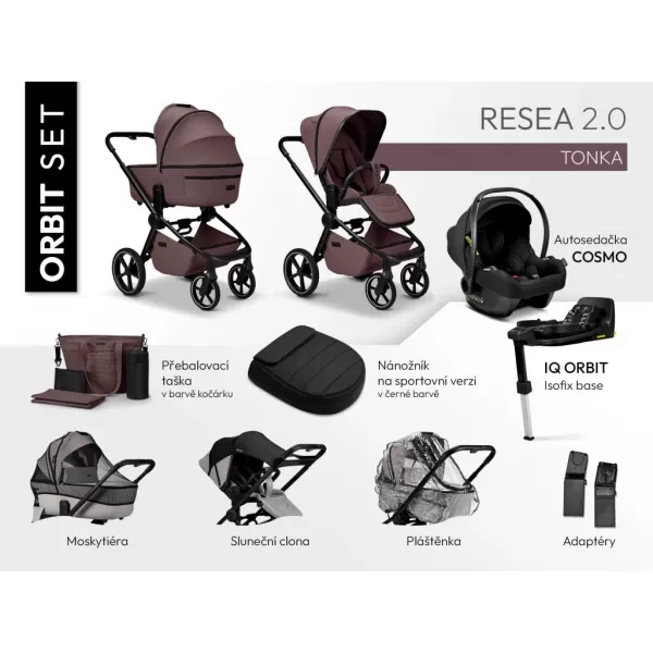 Moon RESEA 2.0 ORBIT + dárek  ZOE onyx