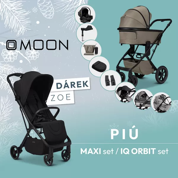 Moon PIÚ Maxi set + dárek ZOE onyx