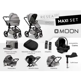 Moon Resea 2.0 Maxi set + dárek  ZOE onyx